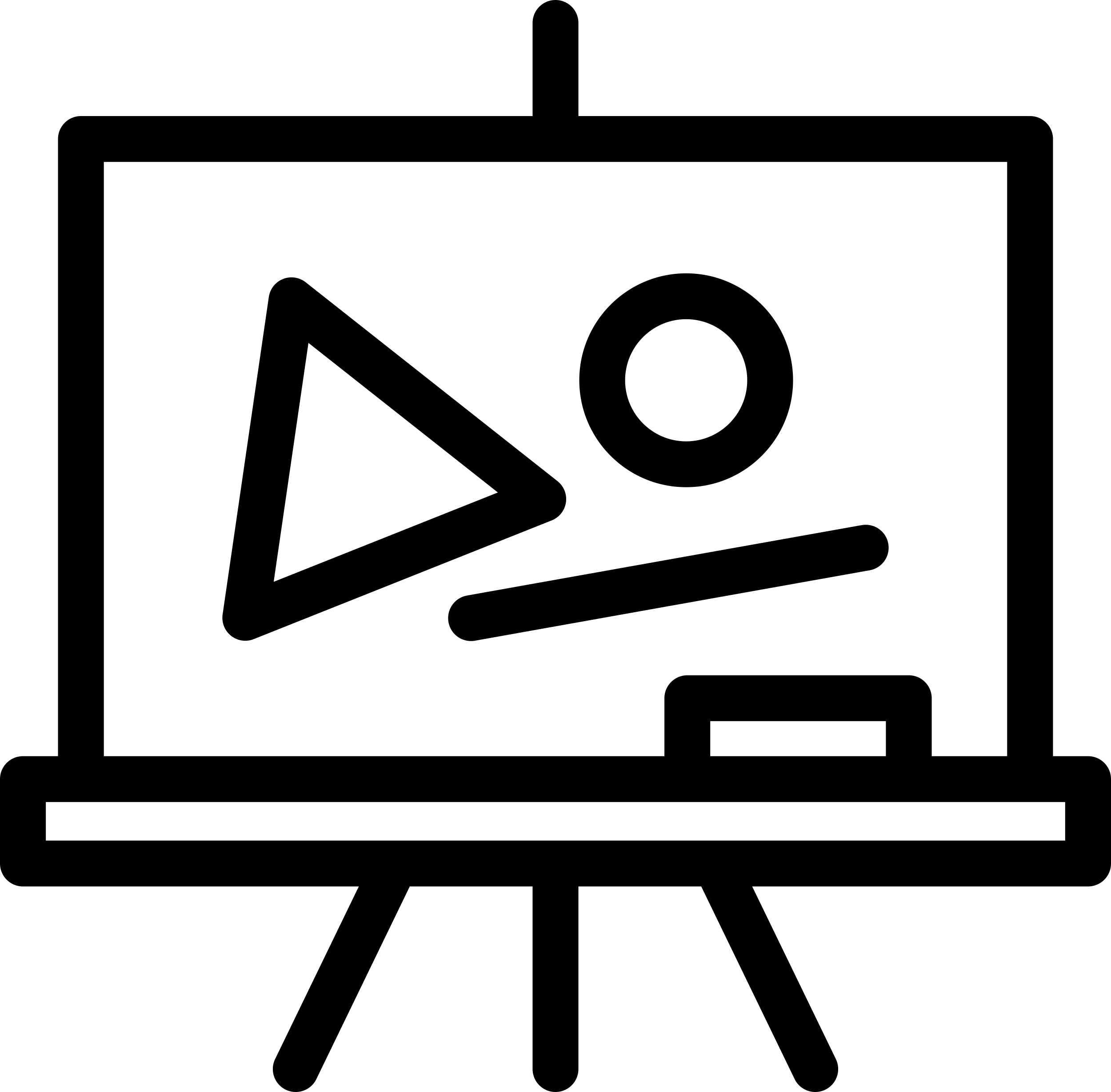 Blackboard With Geometrics Figures Outline Svg File Free Vectors